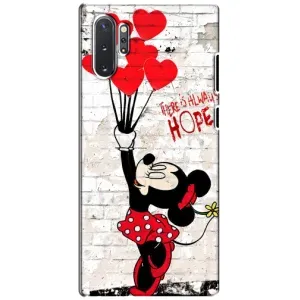 Чехол Disney Mouse Samsung Galaxy Note 10 Plus (PREMIUMPrint) (Heart Minni)