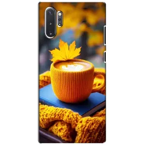 Чехол с принтом «Кофе на желтом пледе» для Samsung Galaxy Note 10 Plus
