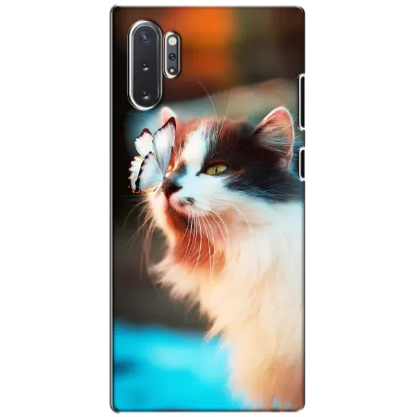 Чехол с принтом «Котик с бабочкой» для Samsung Galaxy Note 10 Plus