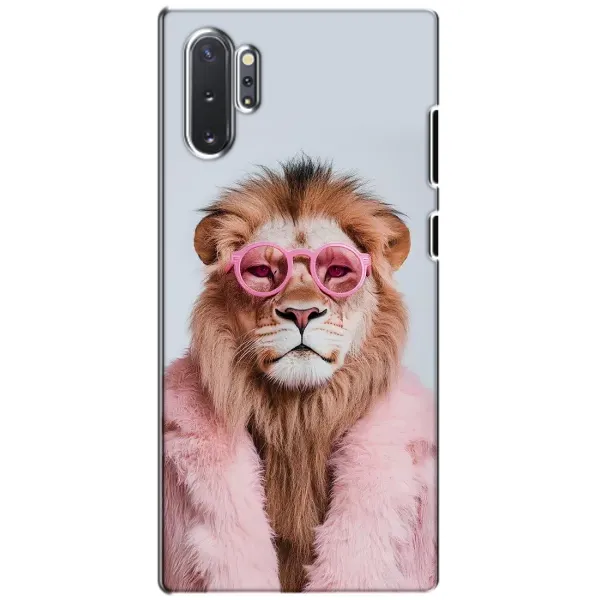 Чехол с принтом «Лев в очках» для Samsung Galaxy Note 10 Plus Чехол с принтом «Лев в очках» для Samsung Galaxy Note 10 Plus