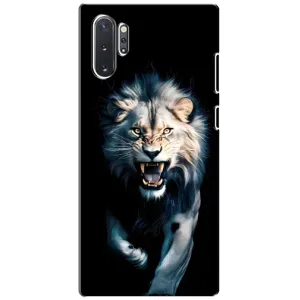 Чохол з картинкою 'Хижаки' для Samsung Galaxy Note 10 Plus (Лев у темряві)