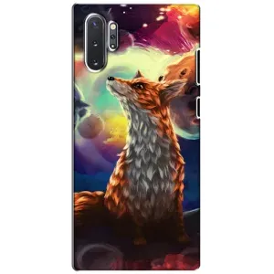 Чохли з картинкою Лисичка для Samsung Galaxy Note 10 Plus (VPrint) (Лисичка в космосі)