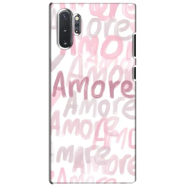 Чехол с принтом «Аморе любовь» для Samsung Galaxy Note 10 Plus Чехол с принтом «Аморе любовь» для Samsung Galaxy Note 10 Plus