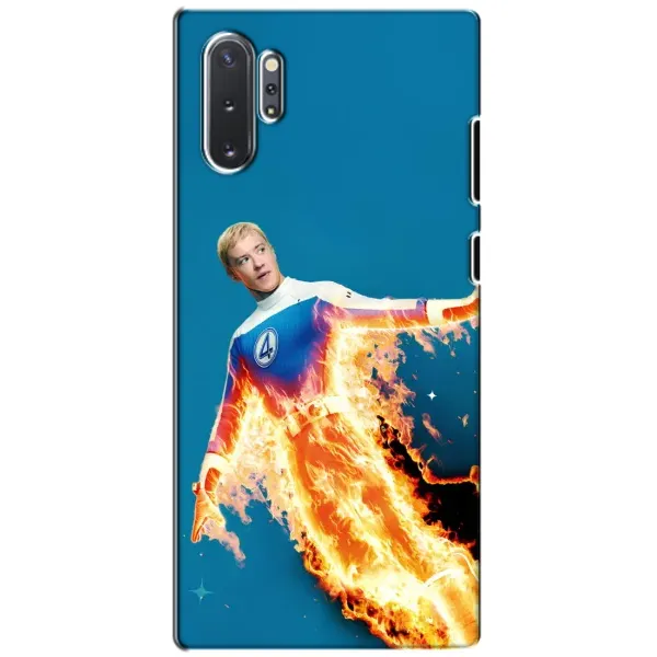 Чохол з принтом «Людина-факел у вогні» для Samsung Galaxy Note 10 Plus Чохол з принтом «Людина-факел у вогні» для Samsung Galaxy Note 10 Plus