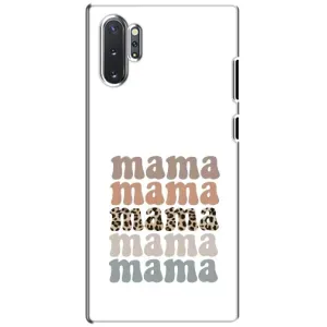 Чехол с принтом «Текстовый коллаж мама» для Samsung Galaxy Note 10 Plus