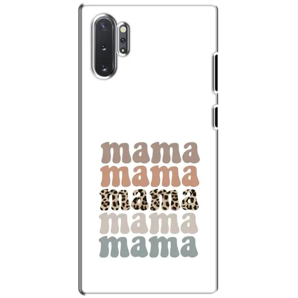 Чехол с принтом «Текстовый коллаж мама» для Samsung Galaxy Note 10 Plus