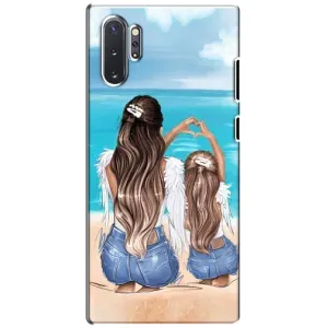 Чохол з друком для Samsung Galaxy Note 10 Plus - (Мама з дитинкою) (AlphaPrint) (Мама з донькою)