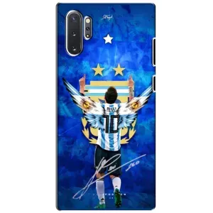 Чехлы Месси для Samsung Galaxy Note 10 Plus (AlphaPrint) (Месси Аргентина)