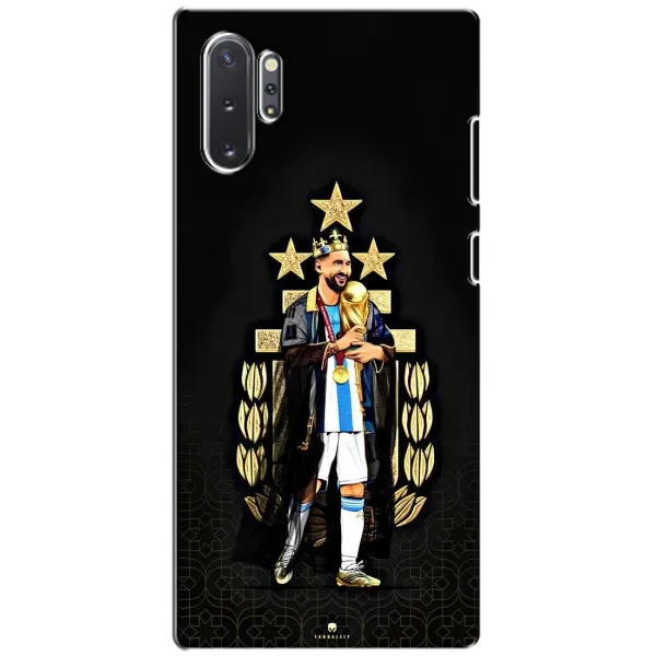 Чехол с принтом «Месси Король» для Samsung Galaxy Note 10 Plus Чехол с принтом «Месси Король» для Samsung Galaxy Note 10 Plus