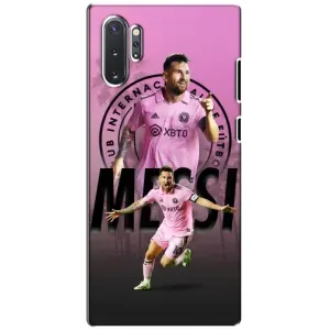Чехлы для Самсунг Галакси Ноут 10 Плюс - Лео Месси Маями (Messi Miami)