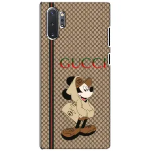 Чехлы ГУЧЧИ для Самсунг Галакси Ноут 10 Плюс (AlphaPrint) (Mickey GUCCI)