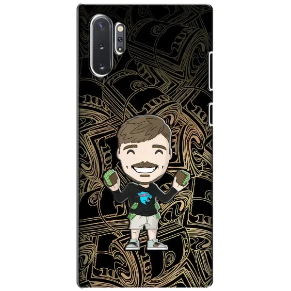 Чехол с принтом «Mister Beast» для Samsung Galaxy Note 10 Plus Чехол с принтом «Mister Beast» для Samsung Galaxy Note 10 Plus
