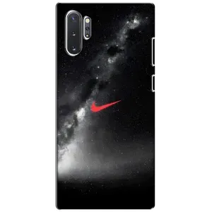 Чохол для Samsung Galaxy Note 10 Plus - з принтом Найк (AlphaPrint) (Найк червоний)