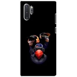 Чохол з Мавпами Samsung Galaxy Note 10 Plus - (AlphaPrint) (Три мавпи)