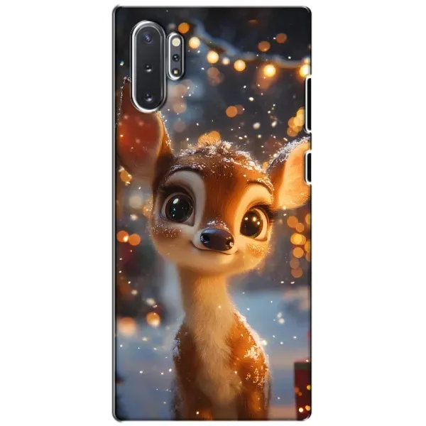 Чохол з принтом «Оленятко серед гірлянд» для Samsung Galaxy Note 10 Plus