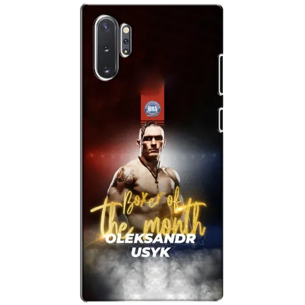 Чехол с принтом «Olexandr Usyk» для Samsung Galaxy Note 10 Plus