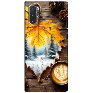 Чехол с принтом «Осенне-зимний кофе» для Samsung Galaxy Note 10 Plus
