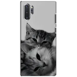 Чохол з малюнком кіт на Samsung Galaxy Note 10 Plus (Пара котів)