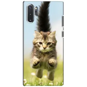 Чохли з Котиками для Samsung Galaxy Note 10 Plus (VPrint) (Прижок кота)