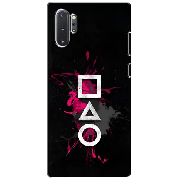 Чехол с принтом «Символы Игра кальмара» для Samsung Galaxy Note 10 Plus