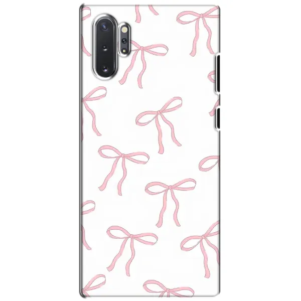 Чохол з принтом «Рожеві бантики» для Samsung Galaxy Note 10 Plus Чохол з принтом «Рожеві бантики» для Samsung Galaxy Note 10 Plus