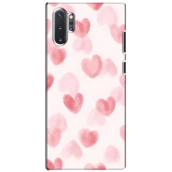 Чехол с принтом «Розовые сердечки» для Samsung Galaxy Note 10 Plus Чехол с принтом «Розовые сердечки» для Samsung Galaxy Note 10 Plus