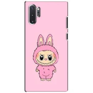 Чохол з Лабубу на Samsung Galaxy Note 10 Plus (Рожевий Лабубу)