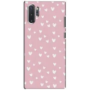 Чехол с принтом «Сердечки на розовом» для Samsung Galaxy Note 10 Plus