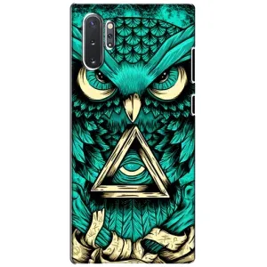 Чохол з пташками на Samsung Galaxy Note 10 Plus (VPrint) (Сова з оком)