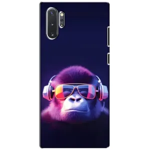 Чохол з Мавпами Samsung Galaxy Note 10 Plus - (AlphaPrint) (Стильна мавпа)