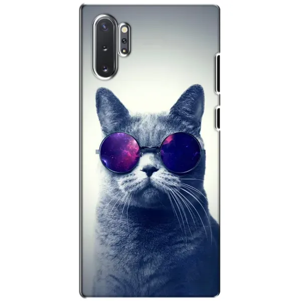 Чохол з принтом «Стильний кіт» для Samsung Galaxy Note 10 Plus