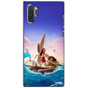 Чехол с мультфильмом Моана Samsung Galaxy Note 10 Plus (Команда Ваяна Мауи)