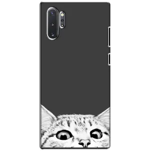 Чохол на Самсунг Галаксi Ноте 10 Плюс з Котиками (VPrint) (Виглядає котик)