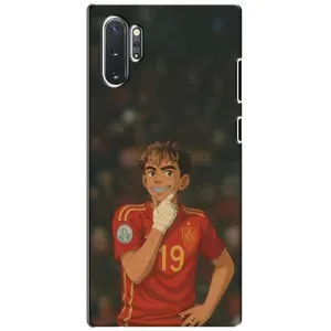 Чохол з футболістом Ламін Ямаль Samsung Galaxy Note 10 Plus (Ямаль аніме)