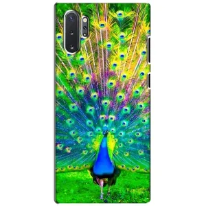 Чохол з пташками на Samsung Galaxy Note 10 Plus (VPrint) (Яскравий Павлин)