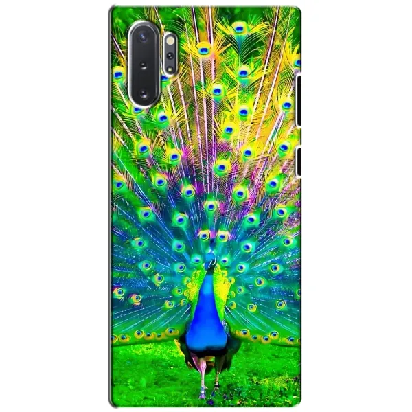 Чохол з принтом «Яскравий Павлин» для Samsung Galaxy Note 10 Plus