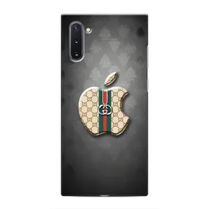 Чехлы ГУЧЧИ для Самсунг Галакси Ноут 10 (AlphaPrint) (Apple gucci)