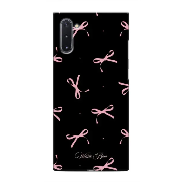 Чехол с принтом «Банты на черном» для Samsung Galaxy Note 10