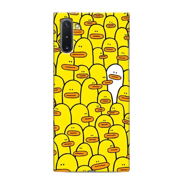 Чохол з принтом «Біла уточка» для Samsung Galaxy Note 10 Чохол з принтом «Біла уточка» для Samsung Galaxy Note 10