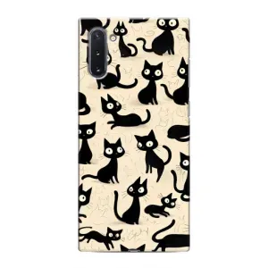 Чехол с рисунком кот на Samsung Galaxy Note 10