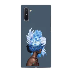 Чехлы (ART) Цветы на Samsung Galaxy Note 10 (VPrint) (Цветы на голове)