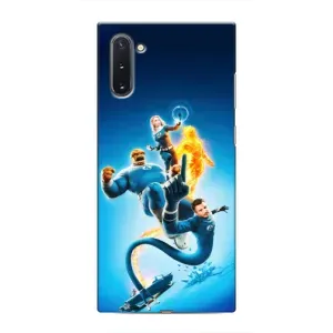 Чехол с принтом Фантастическая четверка для Samsung Galaxy Note 10 (Герои Фантастическая Четверка)