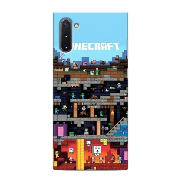 Чехол с принтом «фон Minecraft» для Samsung Galaxy Note 10