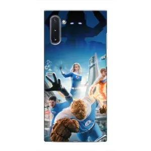 Чехол с принтом Фантастическая четверка для Samsung Galaxy Note 10 (Герои Фантастическая Четверка)