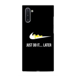 Чехол с Симпсонами для Samsung Galaxy Note 10 (VPrint) (Гомер Later)