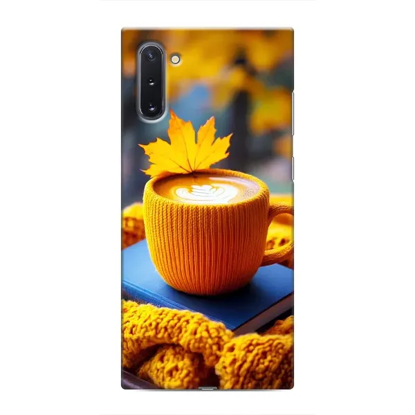 Чехол с принтом «Кофе на желтом пледе» для Samsung Galaxy Note 10