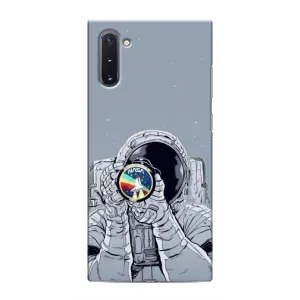 Чохол NASA для Samsung Galaxy Note 10 (AlphaPrint) (Космонавт фото)