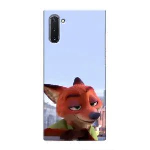 Чехол Зоотрополіс на Samsung Galaxy Note 10 (Лис Ник)