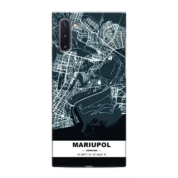 Чехол с принтом «Мариуполь» для Samsung Galaxy Note 10