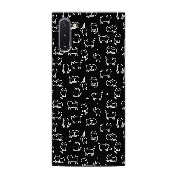 Чехол с принтом «Меленькие котики» для Samsung Galaxy Note 10